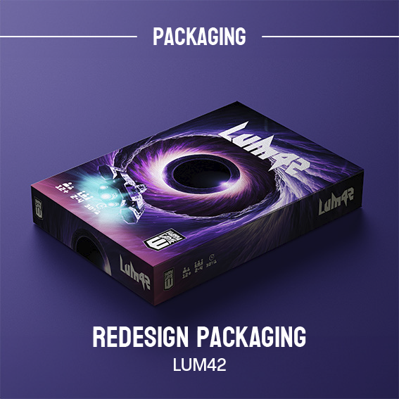 Bouton redesign Packaging  - LUM42 - Packaging - Romain Cauchie